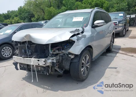 2017 Nissan Pathfinder S из США, поврежденный, VIN 5N1DR2MN6HC631270